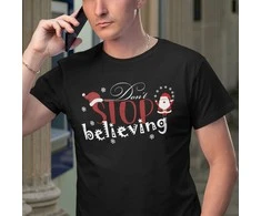 Marškinėliai "Don't stop believing"