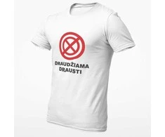 Marškinėliai "Draudžiama drausti"