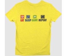 Marškinėliai "Eat.Sleep.Game.Repeat."