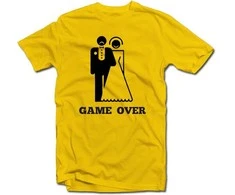 Marškinėliai "GAME OVER"