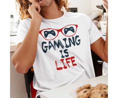Marškinėliai "Gaming is life"