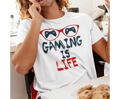 Marškinėliai "Gaming is life"