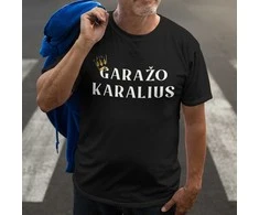 Marškinėliai "Garažo karalius"