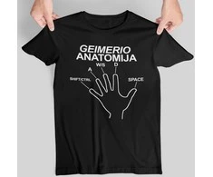 Marškinėliai "Geimerio anatomija"