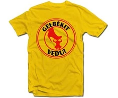 Marškinėliai "Gelbėkit - VEDU!"