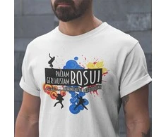 Marškinėliai "Geriausiam bosui priklauso laimingiausi darbuotojai"
