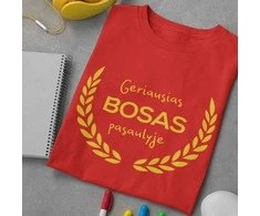 Marškinėliai "Geriausias bosas pasaulyje"