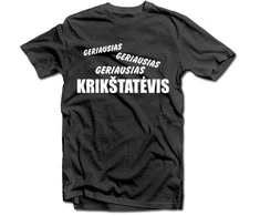 Marškinėliai "Geriausias krikštatėvis"