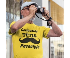Marškinėliai "Geriausias tėtis pasaulyje"