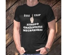 Marškinėliai "Gražiausias mechanikas"