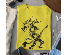 Marškinėliai "Heavy Meowtal"