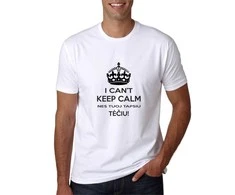 Marškinėliai "I CAN'T KEEP CALM nes tuoj tapsiu Tėčiu"