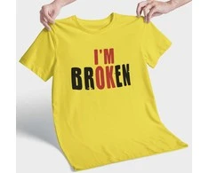 Marškinėliai "I'm broken"