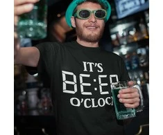 Marškinėliai "It's beer o'clock"