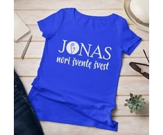 Marškinėliai "Jonas nori šventę švęst"