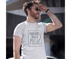 Marškinėliai "Kada noriu tada ir piktas"