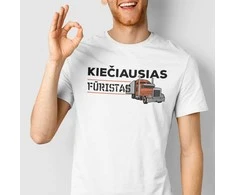 Marškinėliai "Kiečiausias fūristas"