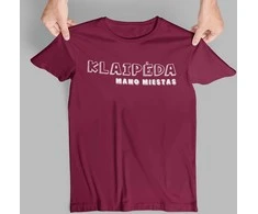 Marškinėliai "Klaipėda - mano miestas"