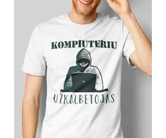 Marškinėliai "Kompiuterių užkalbėtojas"