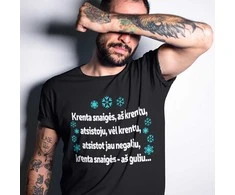 Marškinėliai "Krenta snaigės..."