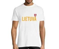 Marškinėliai "Lietuva su herbu"