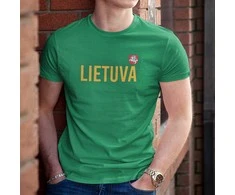Marškinėliai "Lietuva su herbu"