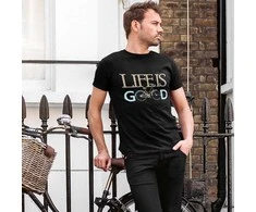Marškinėliai "Life is good"