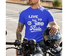 Marškinėliai "Live to ride"