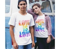 Marškinėliai "Love is love"