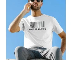 Marškinėliai "Made in Vilnius"