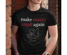 Marškinėliai "Make Russia small again"