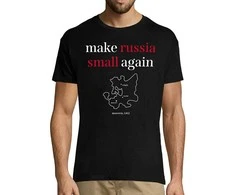 Marškinėliai "Make Russia small again"