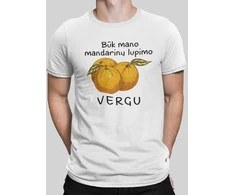 Marškinėliai "Mandarinų vergas"