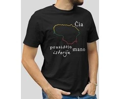 Marškinėliai "Mano istorija - Lietuva"