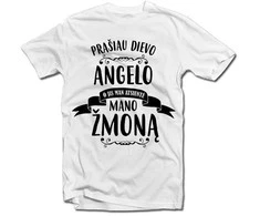 Marškinėliai "Mano žmona - Angelas"