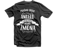 Marškinėliai "Mano žmona - Angelas"