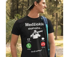 Marškinėliai "Medžioklė skambina"