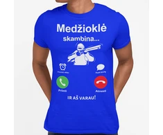 Marškinėliai "Medžioklė skambina"