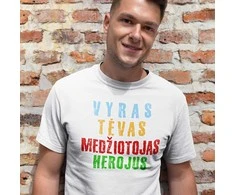 Marškinėliai "Medžiotojas - herojus"