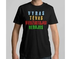 Marškinėliai "Medžiotojas - herojus"