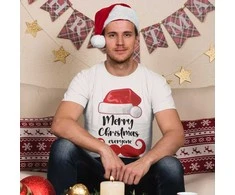 Marškinėliai „Merry Christmas everyone“