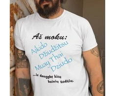 Marškinėliai "Moku daug baisių žodžių"