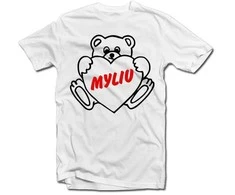 Marškinėliai "Myliu"