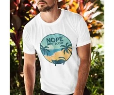 Marškinėliai "NOPE. Not today"