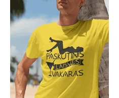 Marškinėliai "Paskutinis laisvės vakaras"