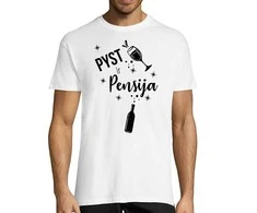 Marškinėliai "Pyst ir pensija"