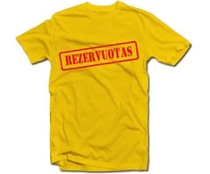 Marškinėliai "Rezervuotas"