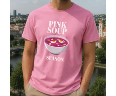 Marškinėliai "Rožinė soup season"