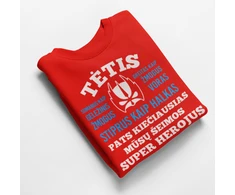 Marškinėliai "Šeimos super herojus"