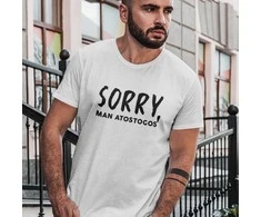 Marškinėliai "Sorry, man atostogos"
